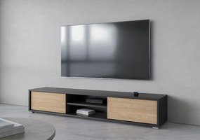 Έπιπλο τηλεόρασης Jennifer 2F-Anthraki - Fusiko