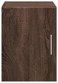 vidaXL Ντουλάπι Τοίχου Καφέ Δρυς 30x42,5x40 εκ. Επεξεργασμένο Ξύλο