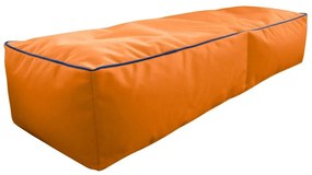 Πουφ Σκαμπό Plank Orange 150X50X30