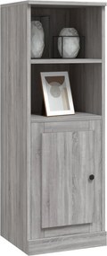 vidaXL Ντουλάπι Γκρι sonoma 36x35,5x103,5 εκ. από Επεξεργασμένο Ξύλο