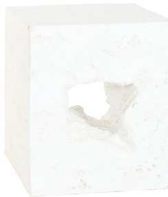 Βοηθητικό Τραπέζι Home ESPRIT Λευκό 40 x 40 x 46 cm