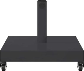 vidaXL Βάση ομπρέλας Σκούρο Γκρι 45 x 45 x 31,5 εκ.