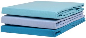 Ζεύγος Μαξιλαροθήκες 50x70 Basic Σιέλ Viopros