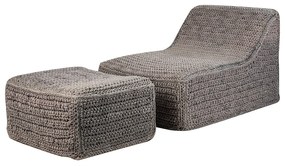 Armchair S Line με υποπόδιο S1301-00N3