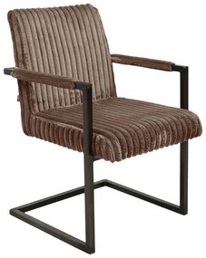 Dining Armchair New Evita Fylliana Brown 56x65x87 cm