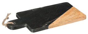 Πλατώ Σερβιρίσματος (15x30) S-D Black Marble 173702B