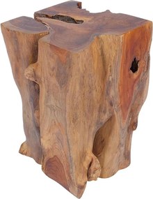 vidaXL Σκαμπό από Μασίφ Ξύλο Teak