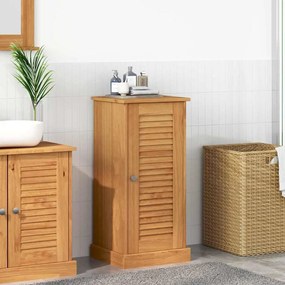 vidaXL Ντουλάπα Μπάνιου καφέ μελί 37 x 34 x 80 εκ Μασίφ ξύλο πεύκου