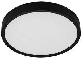 Φωτιστικό Οροφής-Πλαφονιέρα Led Musurita98604 Ø440 3000K Black-White Eglo Metal, Plastic