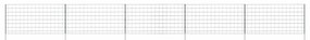 vidaXL Σετ φράχτη για λιμνούλες 5 pcs Πράσινο 100 x 50 cm Ατσάλι