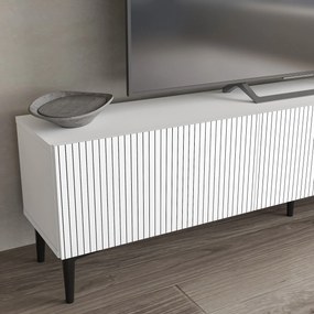Έπιπλο Τηλεόρασης Λευκό LAFREN 180x31.4x45
