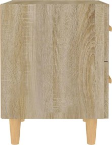 vidaXL Κομοδίνα 2 τεμ. Sonoma Δρυς 40 x 35 x 47,5 εκ.