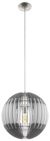 Φωτιστικό Οροφής Olmero 96747 Grey-White Eglo Metal,Wood