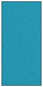 vidaXL Χαλάκι Εξώπορτας Κυανί και Μαύρο 120 x 250 cm