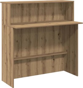 vidaXL Γραφείο υποδοχής 100x50x103,5 εκ. Επεξεργασμένο Ξύλο