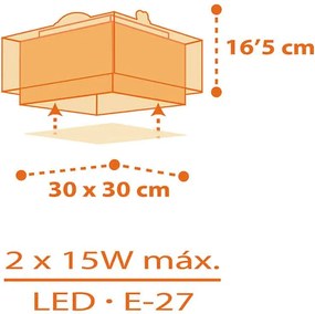 Dinos πλαφονιέρα οροφής (73456)