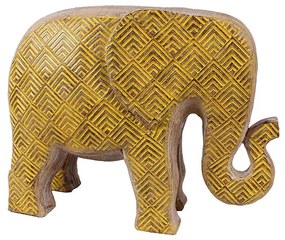 AFRICANA 2 DECO ΕΛΕΦΑΝΤΑΣ POLYRESIN ΚΙΤΡΙΝΟ 29x12,5xH22cm - 017442 - 017442