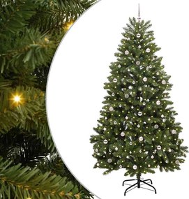 vidaXL Τεχνητό Χριστουγεννιάτικο Δέντρο 270 cm 300 LED Θερμό λευκό