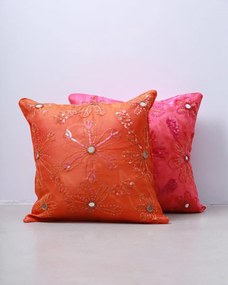 Διακοσμητική Μαξιλαροθήκη Ταφτάς 40x40cm Jaipur