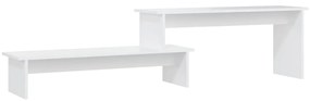 vidaXL Έπιπλο Τηλεόρασης Λευκό 180 x 30 x 43 εκ. από Επεξ. Ξύλο