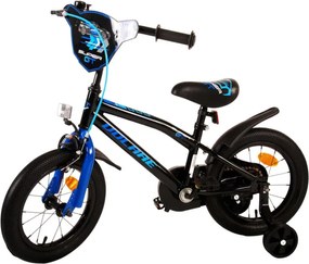 Super GT 14 Inch 22 cm Boys Coaster Brake Black/Blue