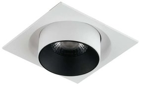 Φωτιστικό Οροφής - Σποτ Outsider INC-OUTSIDER-1X15C Ρυθμιζόμενο 15W Led 3000K 10x10x9,4cm White Inte Αλουμίνιο