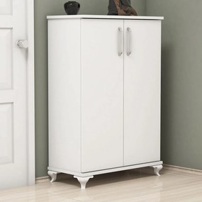 Παπουτσοθήκη Λευκό BOFRAS 72x32.5x100