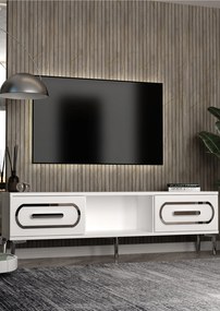 Stewehome Έπιπλο τηλεόρασης με ντουλάπι 150x30x41 cm