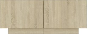 vidaXL Κομοδίνο Sonoma Δρυς 100 x 35 x 40 εκ. Επεξεργασμένο Ξύλο