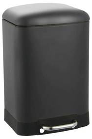 Κάδος Απορριμμάτων Soft Close 6Lt 829347 Black Ankor Stainless Steel
