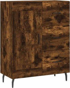 vidaXL Ντουλάπι Καπνιστή Δρυς 69,5 x 34 x 90 εκ. Επεξεργασμένο Ξύλο