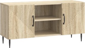 vidaXL Ντουλάπι TV 102 x 34,5 x 50 cm Sonoma Δρυς Επεξεργασμένο Ξύλο