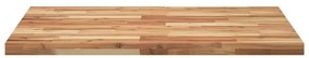 vidaXL Επιφάνεια Γραφείου Ορθογώνια 100x80x4 εκ. Μασίφ Ξύλο Ακακίας