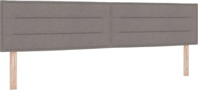 vidaXL Κεφαλάρι Taupe 200 cm ύφασμα