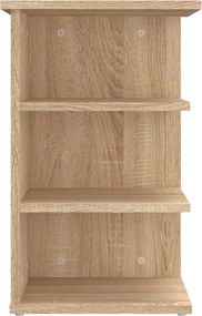vidaXL Βοηθητικό Ντουλάπι Sonoma Δρυς 35 x 35 x 55 εκ. από Επεξ. Ξύλο