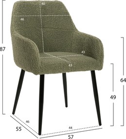 ΣΕΤ ΤΡΑΠΕΖΑΡΙΑΣ 7ΤΜΧ HM11912 ΤΡΑΠΕΖΙ-4 ΚΑΡΕΚΛΕΣ-2 ΠΟΛΥΘΡΟΝΕΣ