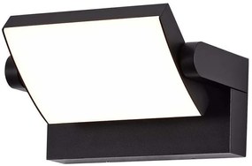 V-TAC Επιτοίχιο Φωτιστικό-Απλίκα LED 17W 230V 350° 2520lm IP65 Ζεστό Λευκό Μαύρο 2936