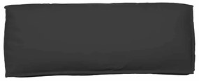 vidaXL Μαξιλάρι παλέτας για πλάτη Μαύρο 120 x 40 x 12 cm Ύφασμα Oxford