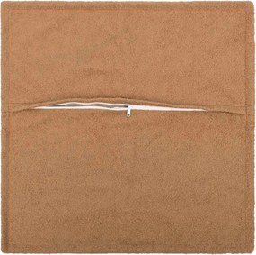 vidaXL Κάλυμμα Μαξιλαριού 6 pcs HOUTEN Μπεζ 50 x 50 cm Μπουκλέ