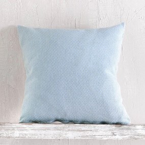 Μαξιλαροθήκη Διακοσμητική Utopia Light Blue Ρυθμός 40Χ40 Cotton-Polyester