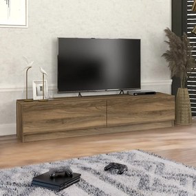 Megapap Έπιπλο Τηλεόρασης Ahenk Καρυδί 160x31,3x32,9εκ.