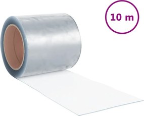 vidaXL Λωριδοκουρτίνα Διαφανής 10 μ. 200 χιλ.x1,6 χιλ. από PVC