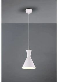 Κρεμαστό Φωτιστικό Οροφής 1xΕ27 Φ20cm Enzo Trio Lighting-R30781031-Λευκό R30781031
