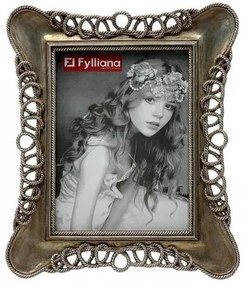 ΚΟΡΝΙΖΑ Fylliana FL24057 15x20 ΑΣΗΜΙ ΧΡΩΜΑ 24x3x29εκ 279-225-303