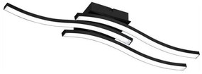 Φωτιστικό Οροφής - Πλαφονιέρα Route R62473132 3x5W Led 12x56x7cm 3000K Black RL Lighting Metal