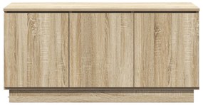vidaXL ντουλάπι τηλεόρασης  δρυς Sonoma 100x38x49 εκ. Επεξεργασμένο ξύλο