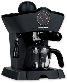 Heinner HEM-200BK Μηχανή Espresso 800W Πίεσης 3.5bar Μαύρη