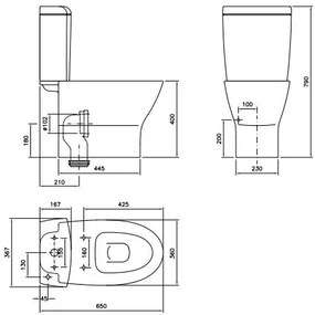 Λεκάνη SANITANA Jazz new