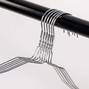 Σετ 6τμχ Κρεμάστρα Ρούχων Steel Hanger Y-002