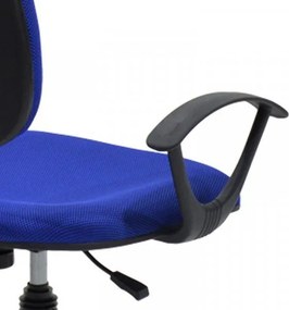 Καρέκλα Γραφείου ArteLibre ΔΑΦΝΗ Μπλε Ύφασμα 55x48x82-94cm